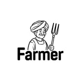 Bold Farmer Life Emblem for Trucks